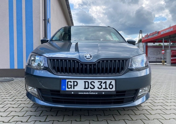 Skoda Fabia cena 42900 przebieg: 63870, rok produkcji 2017 z Międzyrzecz małe 781